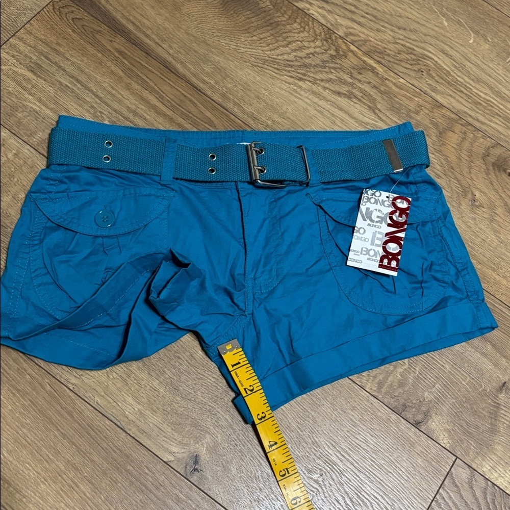 Bongo belted car juniors algiers blue shorts size 3 NWT - Picture 5 of 7